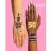xo  Fetti 50th Birthday Party Decorations 50 and Fabulous Temporary Tattoos - 38 styles | Gold + Silver Foil Fifty Birthday Gift  Birthday Girl - Buy Online on GoSupps.com