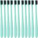 Eco-Friendly Toothbrushes | Disposable Wheat Straw Travel Brushes | 50pcs Portable Oral Care - Buy Online on GoSupps.com