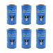 Yabeepet lint roll for animal hair set - 600 sheet 10 cm wide - 2 rolls and 3 refill packs - effective for animal hair and clothing (6 rolls)