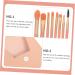 MAGICLULU 1 Set Travel Makeup Brushes Suit Women s Suits Mini Brush Make up Brush Professional Makeup Brush Powder Applicator Brush Beauty Kit Pink Wood Miss Cosmetics Wooden Handle 9x3x1.6cm Pink - Buy Online on GoSupps.com
