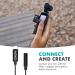 MOVO PMA-1 DJI Osmo Pocket Microphone Adapter | USB Type-C to 3.5mm TRS External Sound Adapter for Osmo Pocket Accessories - Buy Online on GoSupps.com