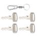 10L0L 4 Pack Ignition Keys for Yamaha G14 G16 G19 G20 G21 G29 Drive Golf Cart Replace OEM JU2-H2511-00