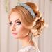 Sibba Rhinestone Wide Hair Band - Bridal Wedding Fashion Headpiece - Buy Online on GoSupps.com
