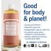 Dr Bronner's 18-in-1 Rose Pure Castile Liquid Soap 946ml - Organic, Fair Trade, Vegan - Face, Body, Hair, Laundry, Pets & Dishes - Buy Online on GoSupps.com