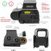 Green/Red Dot Holographic Reflex Sight Scope with G33 3X Magnifier Combo - Built-in Flip QD Mount - Buy Online on GoSupps.com