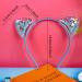 Fishdown Cute Cat Ears Headbands Set for Girls - Non-slip Transparent Quicksand Design (7pcs Per Pack, Color-1) - Buy Online on GoSupps.com