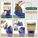 Buy 7FC/5FC/4FC Ceramic Dog Clads - Compatible with MOSER 45-50 Heiniger Andis Oster A5 Wahl KM10 - 3-Pack Gold Set - Buy Online on GoSupps.com