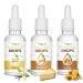 Flavor drops 3x 50ml - bundle Basic 3 - Flavdrops flaps without calories - taste (vanilla + cheesecake + cookie Dough) Basic 3 50 ml (3 -pack)