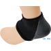 KidSole Gel Heel Strap for Kids with Heel Sensitivity - 2 Pair Pack (Kids Sizes 1-6, Black) - Ideal for Severs Disease & Plantar Fasciitis - Buy Online on GoSupps.com