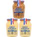 Mustard Bundle with Grey Poupon Dijon 215g x2 and Wholegrain Mustard 210g x1 - (Pack of 2) - Buy Online on GoSupps.com