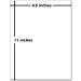 Aged 8.5 x 11 Stationery Parchment Colored Regular Papers  Color Paper | 1 Ream of 100 Sheets - Buy Online on GoSupps.com