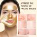 Blackhead Remover Peel Off Face Masks Gold Snail Peel Off Face Mask Set with Brush Gold Face Masks Skincare Peel Off for Dirt Acne Pores Shrinking Purifying Deep Cleansing Gold Mask - Buy Online on GoSupps.com
