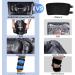 CHENOVE Knee Ice Pack Wrap for Pain Relief and Swelling - Reusable Ice Pack for Injuries, Arthritis, Meniscus, ACL - Standard Size - Buy Online on GoSupps.com