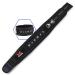 PICSIL - lumbar belt for weight lifting ideal for squats cross lifting lounge steps adaptable belt with space for patches 3 colors 5 sizes M navy blue