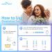 Easy@Home Ovulation Test Strips 100 Pack - Fertility Predictor Kit, FSA Eligible, with Premom App - 100 LH Strips + 100 Urine Cups - Buy Online on GoSupps.com