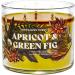 White Barn Apricot & Green Fig 3-Wick Candle - 14.5 oz | Premium Scented Candle for Home | International Shipping Available - Buy Online on GoSupps.com