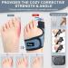 MHBH Bunion Corrector for Men & Women | Adjustable Toe Separator & Splint Brace for Hallux Valgus Pain Relief | Breathable Mesh Design | Effective Big Toe Straightener - Buy Online on GoSupps.com