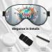 Adjustable Double-Sided Travel Sleep Mask | Soft Eye Covers for Perfect Shading & Reduced Eye Edema - Shop Worldwide - Buy Online on GoSupps.com