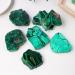 Malachite Stone Natural Crystal Malachite Slice for Home Decoration | Polished Slab Rock Healing Crystals Malachite Stones Slices for Home Garden Art DIY Decor - Buy Online on GoSupps.com
