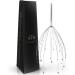 Purava the original head massage device with an improved concept - head crawler with 20 fingers - Premium head massage spider - ideal as a gift of suitable head scratches 1 Pack silver