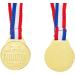 Juvale 24 Pack Gold 1.5 Winner Medals with Neck Ribbon - Perfect for Sports Tournaments and Competitions - Buy Online on GoSupps.com