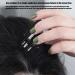 Hair Oil Applicator & Scalp Massager Brush | Portable Head Massage Tool for Home & Travel - Black Version - Buy Online on GoSupps.com