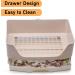 Large Rabbit Litter Box with Bonus Training Pads - Easy to Clean and Leak-Proof - Ideal for Rabbits and Guinea Pigs - 16 x 11.8 x 6.3 - Buy Online on GoSupps.com
