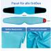 ComfyTemp Cool Sleep Mask with Gel Pads - Alleviate Dark Circles Headaches & Fever | 2-Pack Eye Compress for Men & Women - Buy Online on GoSupps.com