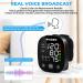 Wadeo Digital Wrist Blood Pressure Monitor - Accurate LCD Portable Monitor with Voice Transmission Heart Rate Tracking & 2x99 Memory for Home & Travel - Buy Online on GoSupps.com