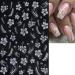 6 Sheets 5D Pink Butterfly Nail Stickers for Nail Art Heart Nail Decals Nail Stickers Self-Adhesive Pegatinas U as Flowers Heart Stickers Design Decoration Accessories for Daily Glitter - Buy Online on GoSupps.com