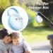 Fulenyi Pacifier Holder Etui | Clear Pacifier Case & Storage Box | Transparent Nipple Holder for Babies - Travel Essential - Buy Online on GoSupps.com