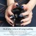 Aokitec Gel Nail Polish Kit 20+3Pcs Set | Nude Multi-Color Gel Manicure Set | DIY Home Gel Polish with Base & Top Coat | Gifts for Women | Christmas 20+3 Colors - Buy Online on GoSupps.com