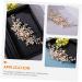 Didiseaon Headgear Rhinestone Hair Clip Accessories Rhinestone Barrettes Crystal Headpiece Wedding Pearl Hair Barrettes Bridal Hair Decor Hair Dryer Brush Tiara Comb Bride Metal The Flowers - Buy Online on GoSupps.com