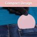 FOME LED Lighted Travel Makeup Mirror Compact - Handheld Double Sided Portable Folding Mirror 1x/10x Magnification - Compact and Lightweight Design - Pink - Buy Online on GoSupps.com