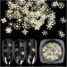 Nail Art Stickers Decals 90pcs/Box 10 Style Snowflake Gears Christmas New Year Sequins Nail Art Decals Sturdy and Practical Professional - Buy Online on GoSupps.com