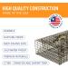 Protoco CT18R 11x18 Mesh Crawfish and Shrimp Trap - Freshwater & Saltwater Cage Style Fishing - Black - Buy Online on GoSupps.com
