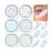 Augesak Glitter Gel for Face and Body 6 Pcs Festival Face Glitter - 6 Vibrant Colors