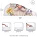 Eggs Floral Dwarf Hair Towel 2 Pack - Super Absorbent Quick Dry Hair Turbans for Women & Girls - Buy Online on GoSupps.com