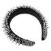 DEARMAMY Spiked Headband Punk Style Rivet Headband Women Headwear Party Hair Hoop