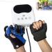 ZZBB Finger Training Rehabilitative Orthoses Soft Resting Hand Splint for Flexion Contracture Hand Stroke Hemiplegia Rehabilitation Training Equipment Right L