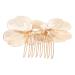 Didiseaon Clips for Hair Bridal Hair Accessories Metal Hair Comb Alloy Bridal Headpiece Plastic