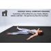 Gorilla Mats Premium Large Yoga Mat 6' x 4' x 8mm - Non-Toxic, Non-Slip Barefoot Exercise Mat for Home Workouts - Onyx Black/Grey - Buy Online on GoSupps.com