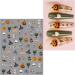 3D Halloween Nail Stickers 6 Sheets 5D Self-Adhesive Embossed Nail Decal Flower Pumpkin Ghosts Nail Art Decoration Design Supplies - Buy Online on GoSupps.com