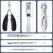 Senior Toenail Clippers Set for Thick Nails - Featuring Ingrown Toenail Tool, Wide Opening Clipper, Rotary Fingernail Clipper, Leather Case & File - Black - Buy Online on GoSupps.com