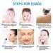 Blackhead Remover Vacuum Pore Cleaner - 5 Adjustable Suction Power, Whitehead Tool, Acne Comedone Extractor Machine with 5 Probes - LED USB Rechargeable for Effective Exfoliation and Beauty IPL - Buy Online on GoSupps.com