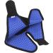 Ankle Brace Compression Support Sleeve for Men Women & Teens - Stabilizer Strap for Pain Relief & Injury Prevention | Ideal for Running Hiking Basketball & Gym - Blue - Buy Online on GoSupps.com