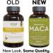 Viva Naturals Peruvian Maca Root Capsules - 250 Count for Energy & Hormonal Balance - Buy Online on GoSupps.com