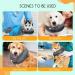 Nobleza Inflatable Dog & Cat Recovery Collar - Adjustable Surgery Protective Cone Comfortable Velcro Fastener XL Size (24.4 inch) - Ideal for Pets After Surgery & Injuries (Gray) - Buy Online on GoSupps.com