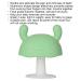 Silicone Teether Mushroom Shaped for Infants 4+ Months - Pink/Green - Buy Online on GoSupps.com