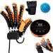 Rehabilitation Robot Gloves Finger Orthosis Hemiplegia Stroke Arthritis Left & Right Hand Finger Rehabilitation Trainer Relieve Hand Stiffness(Size:L Color:Left Hand) Large Left Hand